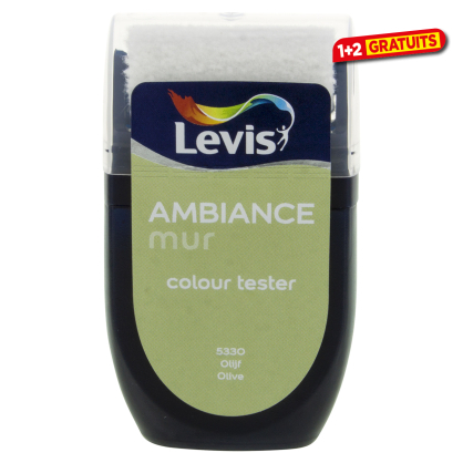 Testeur Peinture mural Ambiance olive 30 ml LEVIS