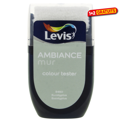 Testeur Peinture mural Ambiance eucalyptus 30 ml LEVIS