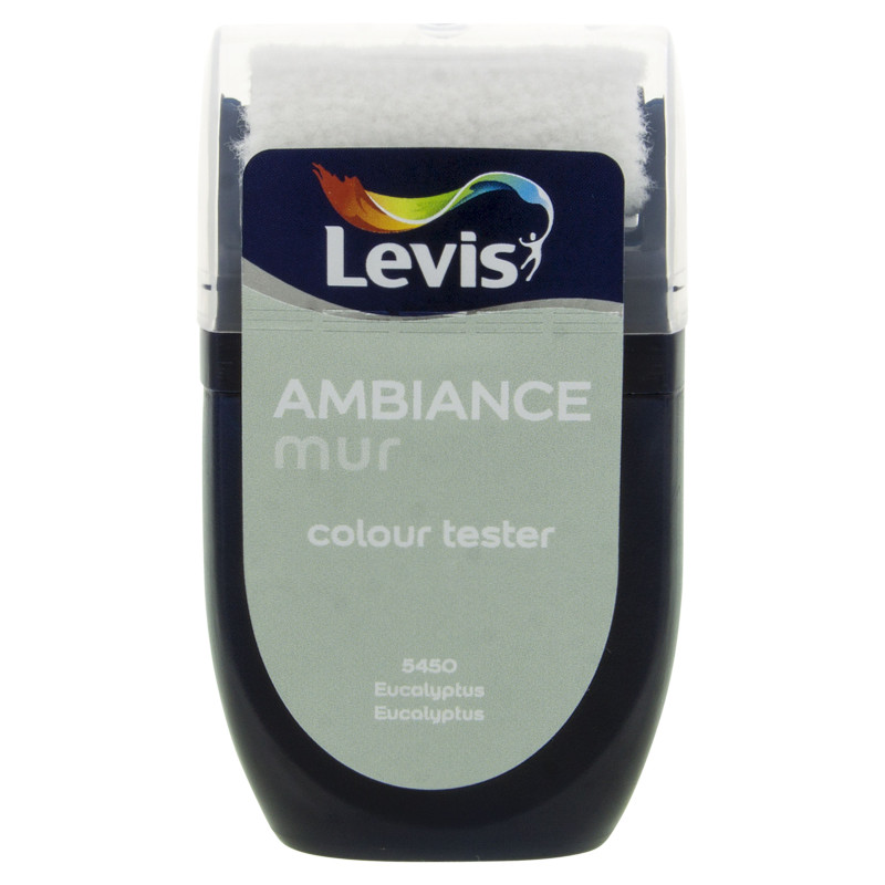 Testeur Peinture mural Ambiance eucalyptus 30 ml LEVIS