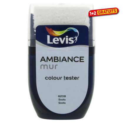 Testeur Peinture mural Ambiance soda 30 ml LEVIS