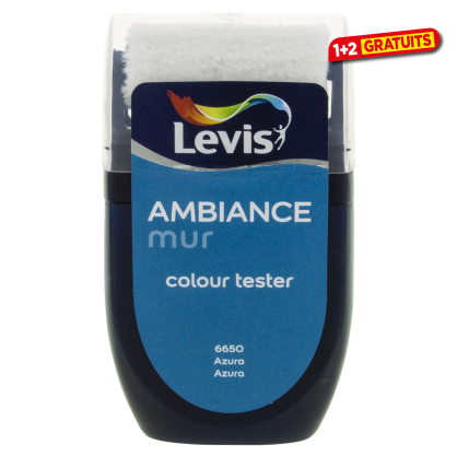 Testeur Peinture mural Ambiance azura 30 ml LEVIS