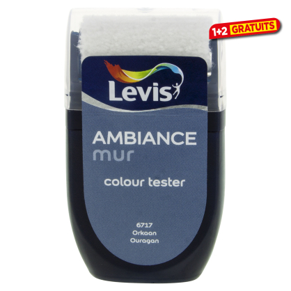 Testeur Peinture mural Ambiance ouragan 30 ml LEVIS