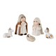 Set de figurines crèche de Noël 5 pièces DECORIS