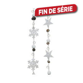 Guirlande de Noël intérieure à paillettes 1 m DECORIS