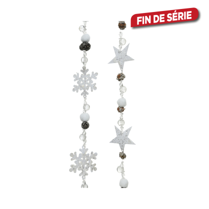 Guirlande de Noël intérieure à paillettes 1 m DECORIS