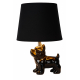 Lampe de table noire Sir Winston E14 40 W LUCIDE