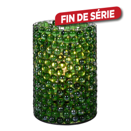 Lampe de table verte Marbelous E14 40 W LUCIDE