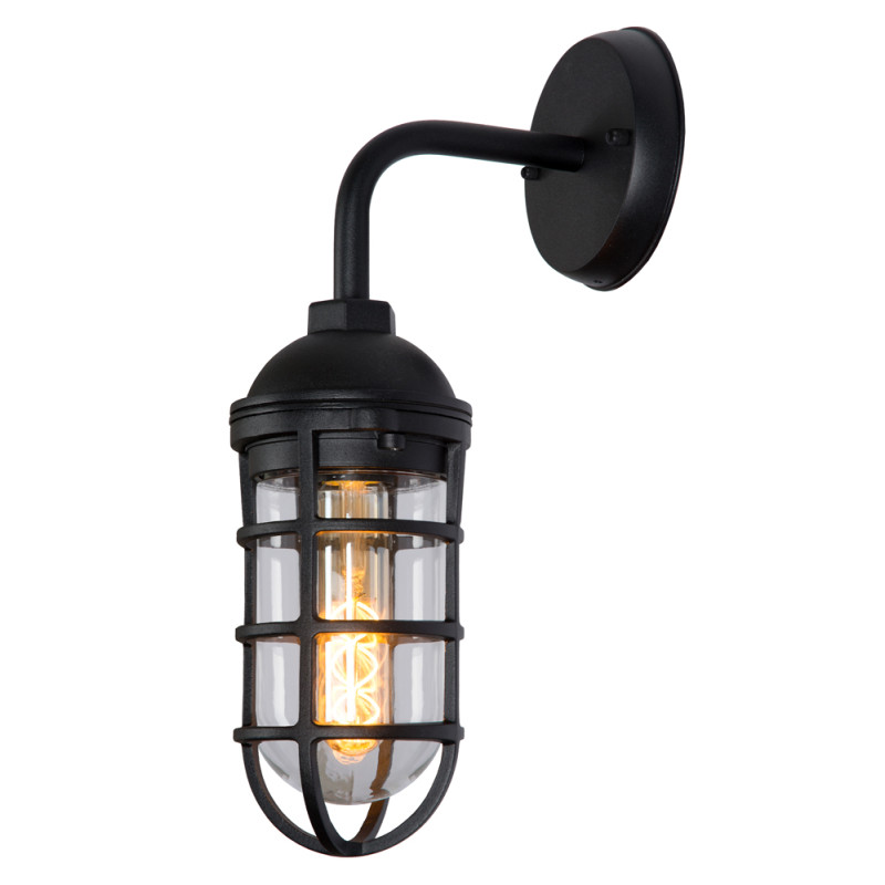 Applique extérieure Limal E27 60 W dimmable LUCIDE