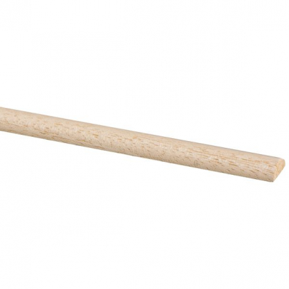 Moulure demi rond en meranti clair 240 x 1,4 x 0,5 cm