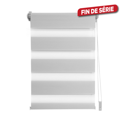 Store enrouleur Easy gris 122 x 190 cm MADECO