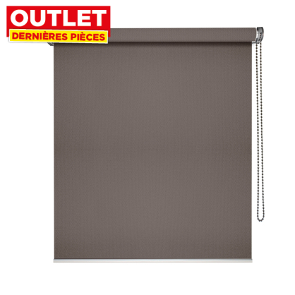 Store enrouleur occultant Must gris 120 x 190 cm MADECO