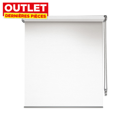 Store enrouleur tamisant Must blanc 150 x 190 cm MADECO