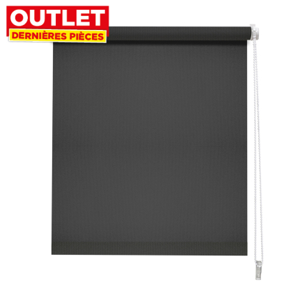 Store enrouleur occultant anthracite 100 x 190 cm MADECO