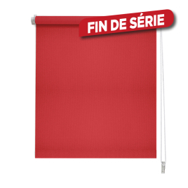 Store enrouleur occultant rouge 120 x 190 cm MADECO