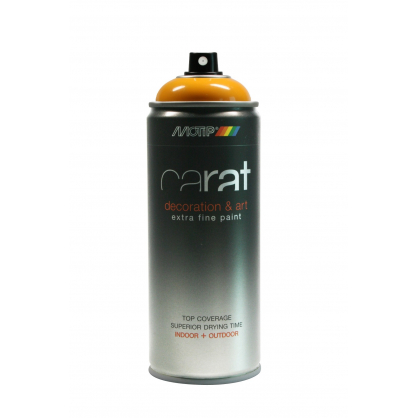 Peinture aérosol Carat Jaune Melon brillante 0,4 L MOTIP