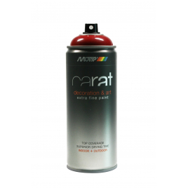 Peinture aérosol Carat Rouge Pourpre brillante 0,4 L MOTIP