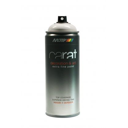 Peinture aérosol Carat Blanc Pur brillante 0,4 L MOTIP