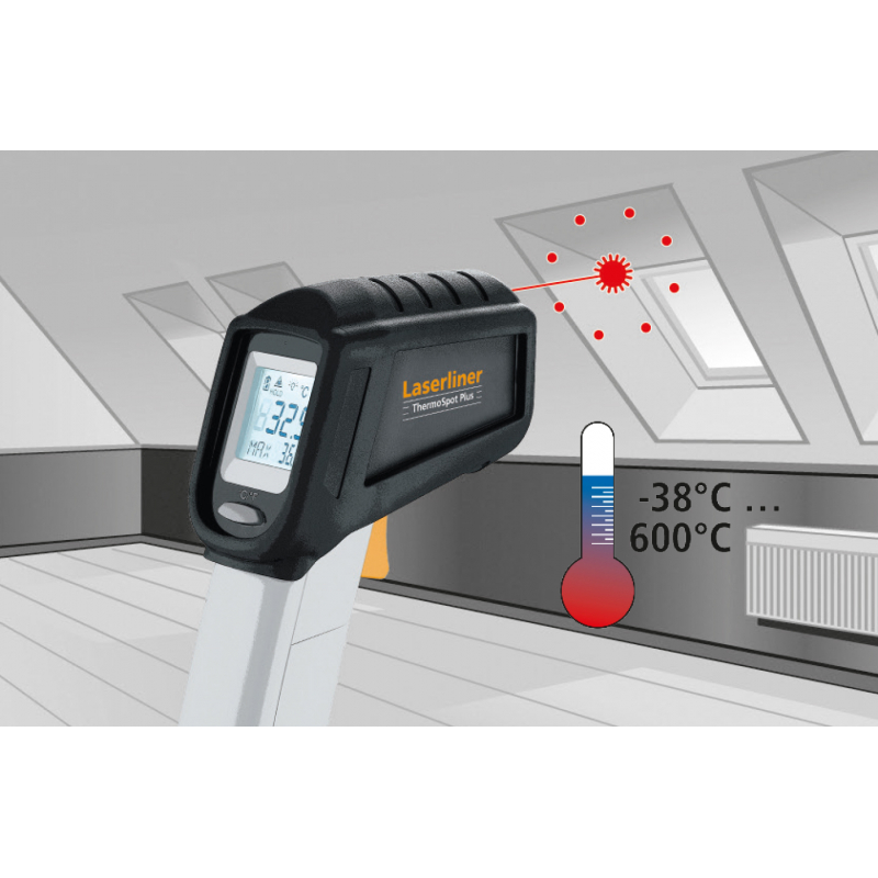 Mesureur de température Thermospot Laser - Laserliner