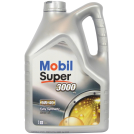 Huile pour moteur Fully Synthetic Super 3000 X1 5W-40 5 L MOBIL