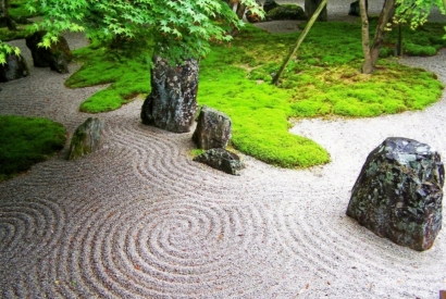 Créer un jardin japonais : la symbolique du jardin « sec »