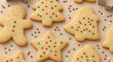 Recette facile de biscuits de Noël